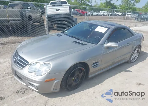 2007 Mercedes-Benz Sl 55 Amg z USA, uszkodzony, nr VIN WDBSK72F47F134092